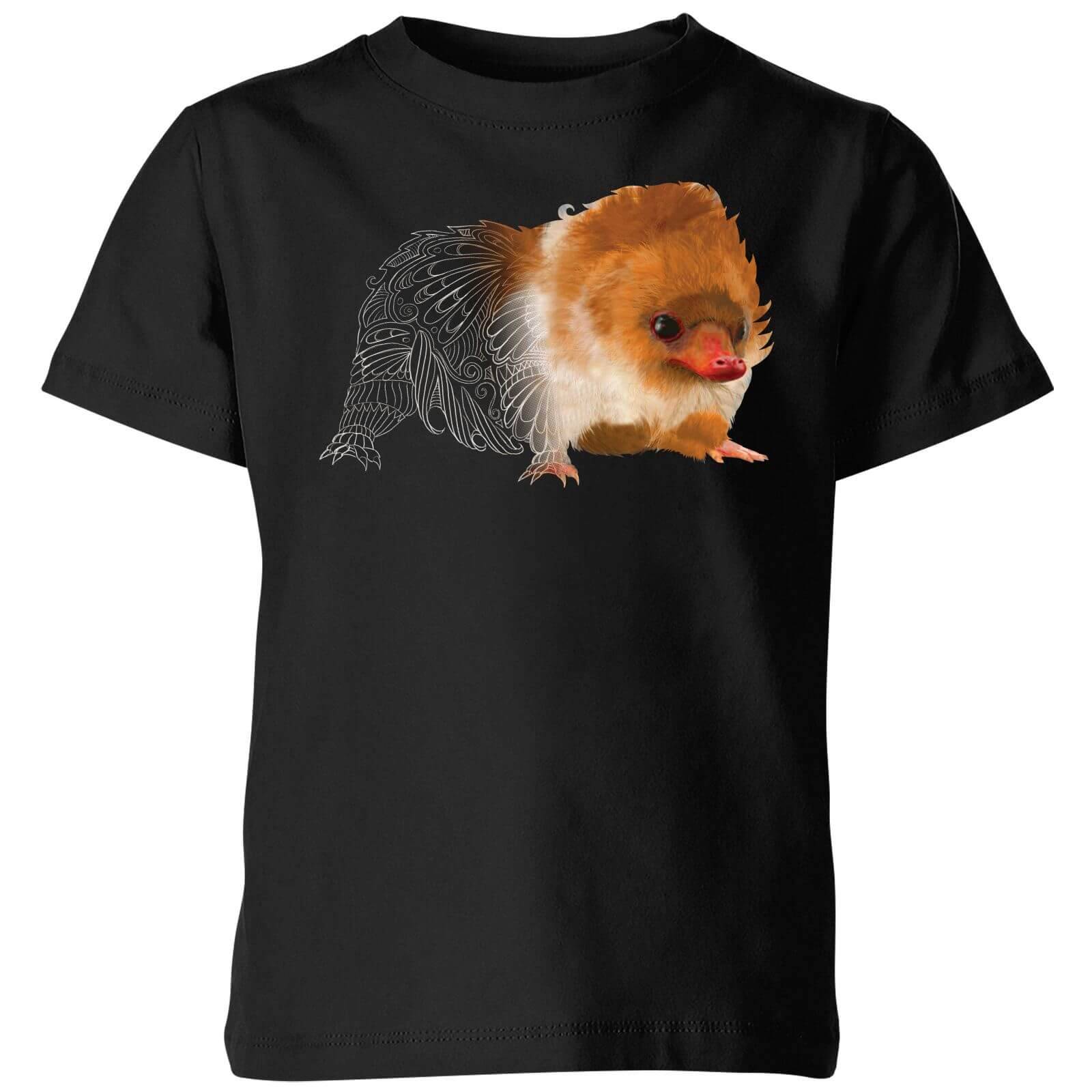 Fantastic Beasts Tribal Baby Niffler Kids' T-Shirt - Black - 11-12 Years