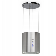Köksfläkt för köksö Klarstein Barett Ø35 cm 560 m³/h LED Silver