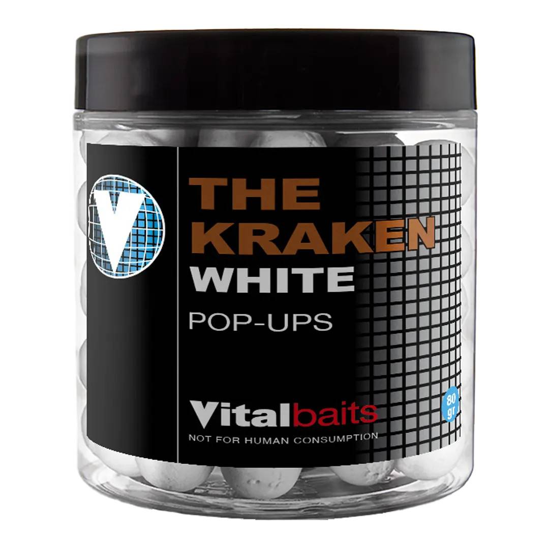 Vital Baits Pop-ups The Kraken White 10 mm