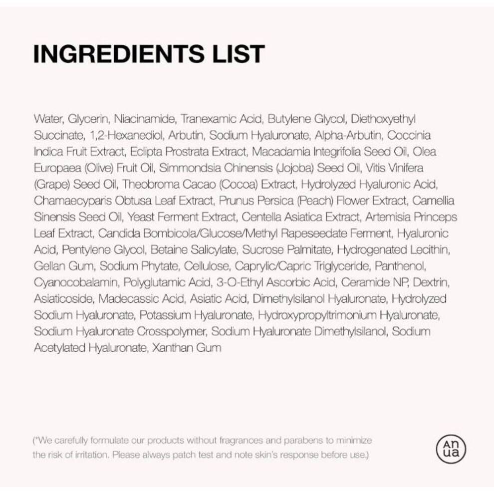 Anua, Niacinamid 10 TXA 4 Serum, 1,01 fl oz (30 ml)