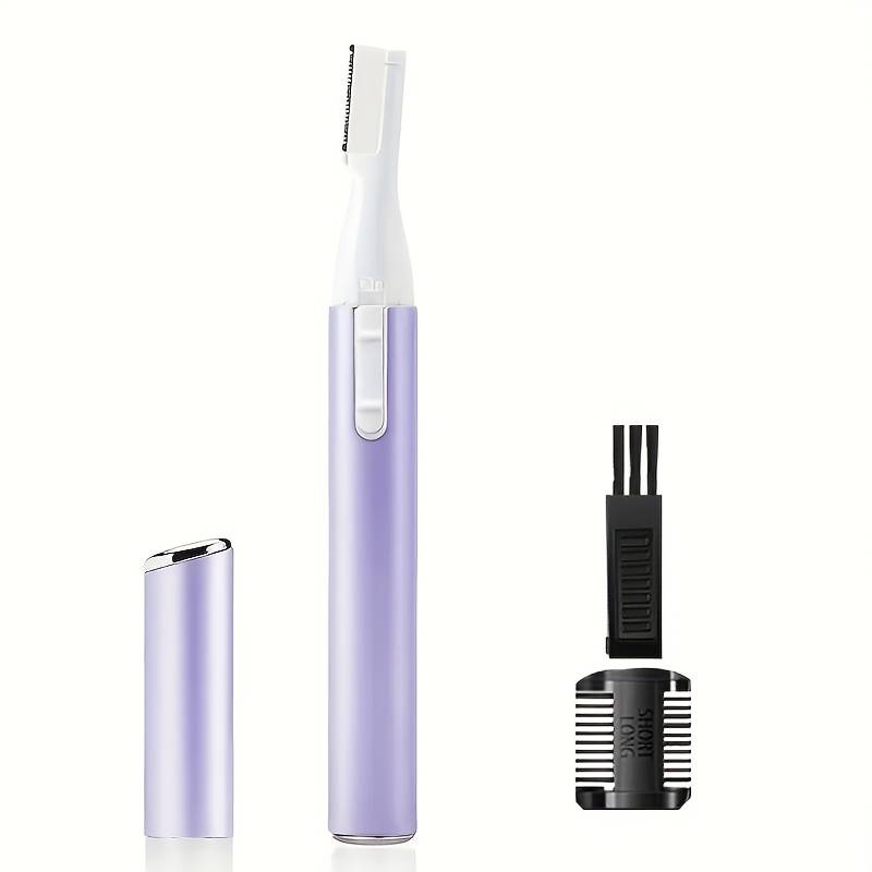 TEMU Ciicii Women's Painless Facial Hair Remover, Eyebrow Trimmer And Face Shaver For Upper Lip Chin, Mini Precision Electric Hair Removal Shaver For Bikini Body Legs