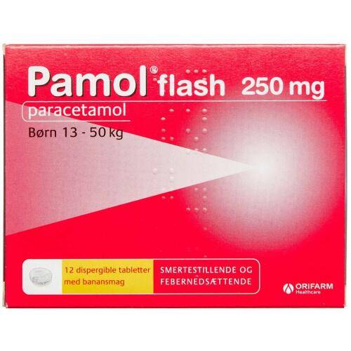 Pamol® Flash +18 år 250 mg