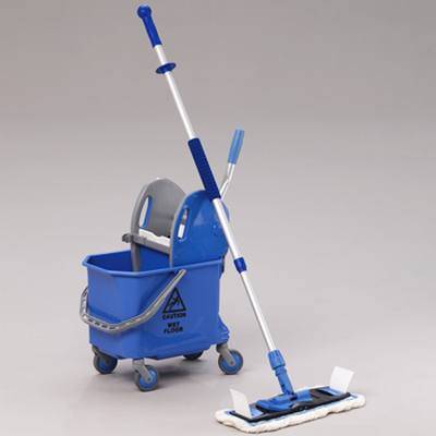 Gulvvaskevogn speed mop, (komplet) 18 lt. spand