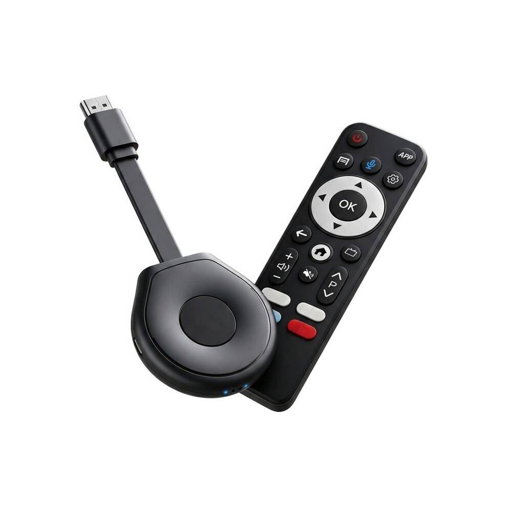 T19 4K Android 14 TV Stick RK3539 Dual Wifi6 HD 4K BT 5.4 4GB/32GB Voice Remote Set-Top Box Voice Remote