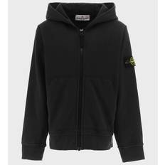 Stone Island Cardigan - Sort m. Logo - Stone Island - 8 år (128) - Cardigan