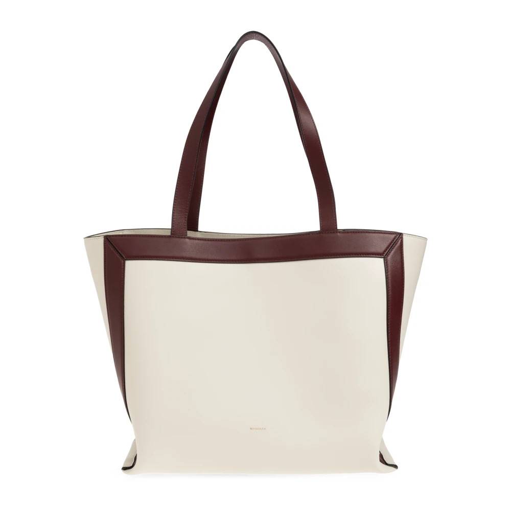 Wandler Ida Mellem Shopper Taske - Tasker - Dame - Beige - ONE SIZE - Uld