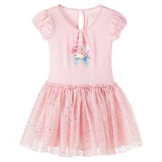 Konges SlÃ¸jd Ada Fairy Ballerina jersey and tulle dress - pink - Y 9/10