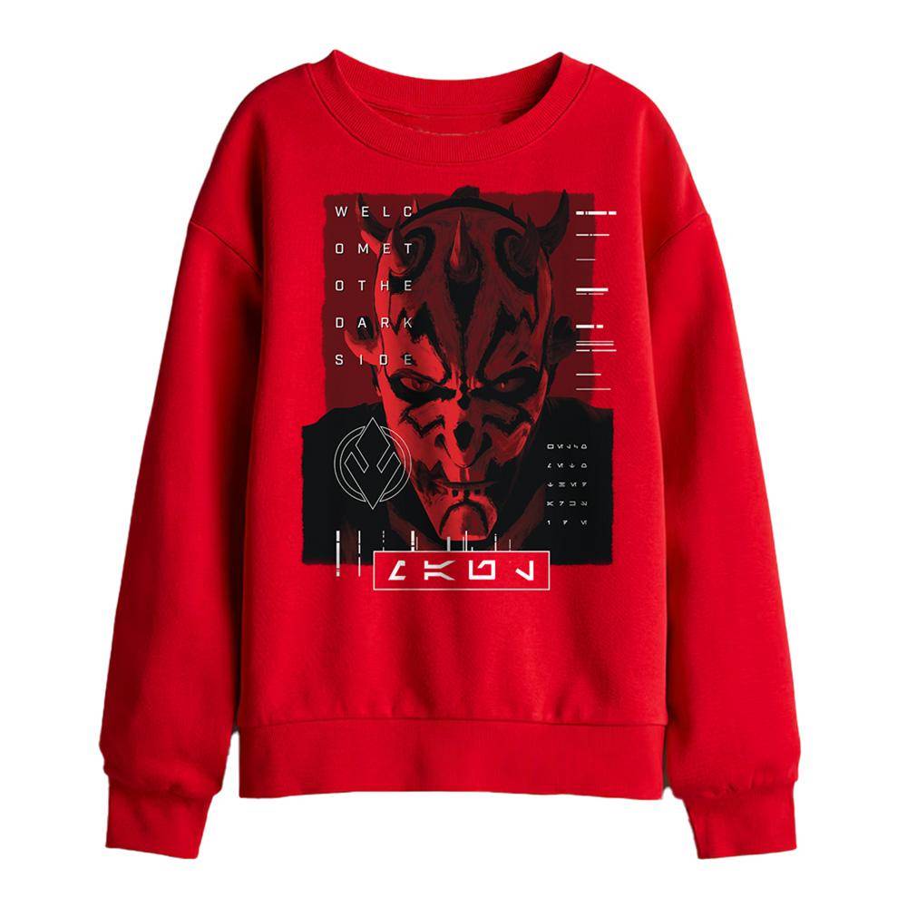 Star Wars: Maul-Shadow Lord Childrens/Kids Welcome To The Dark Side Sweatshirt 12-13