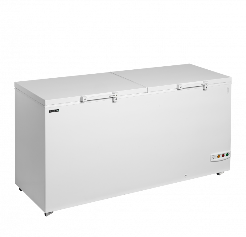 TefCold FR606 SL Kummefryser 524 liter med to-delt låg hvid