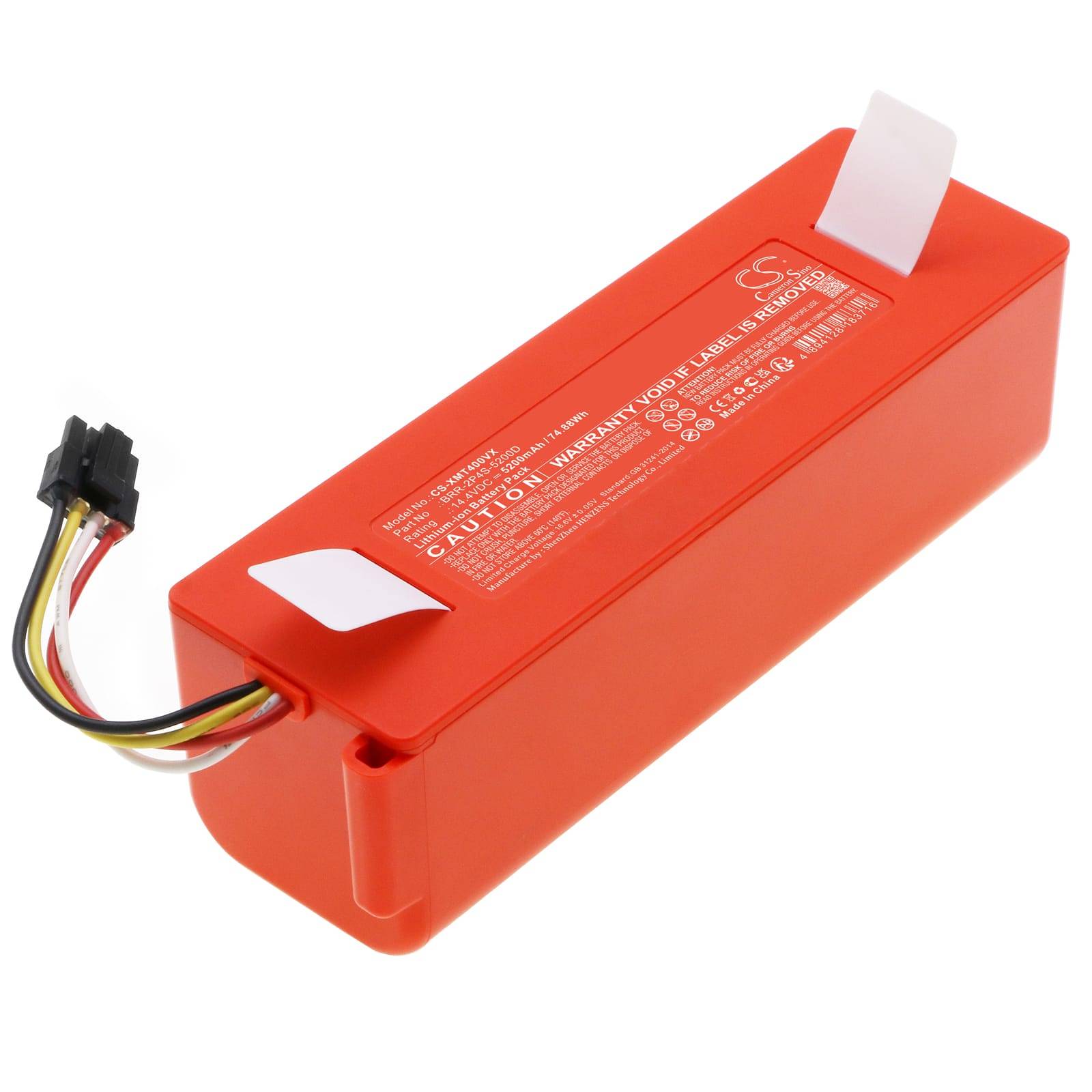 Batteri till Xiaomi Mi Robot Vacuum-Mop mfl - 5.200 mAh