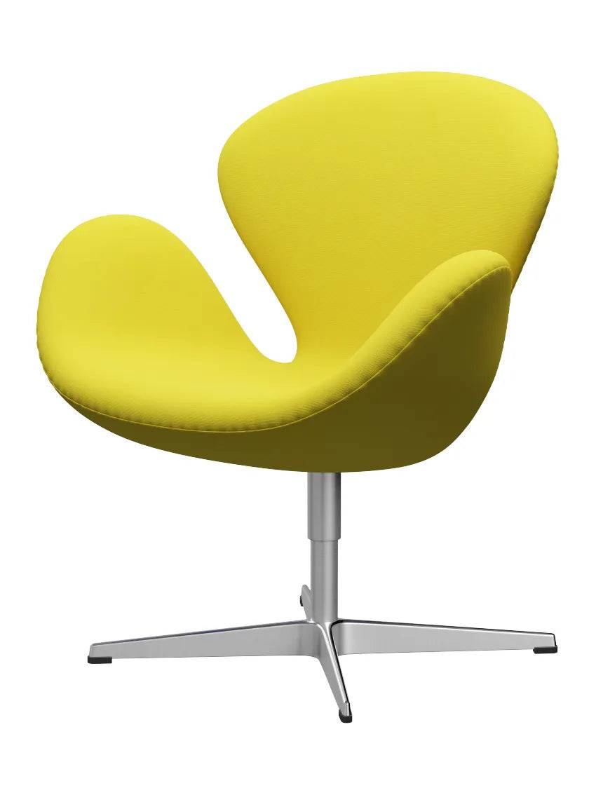 3320 Svanen i stof (prisgruppe 1) af Arne Jacobsen Fame / 62067 Gul - Jacobsen Plus