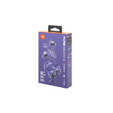 JBL - TUNE BEAM 2 - True Wireless NC Earbuds - Ghost Purple