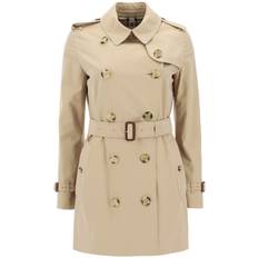 BURBERRY short kensington heritage trench coat