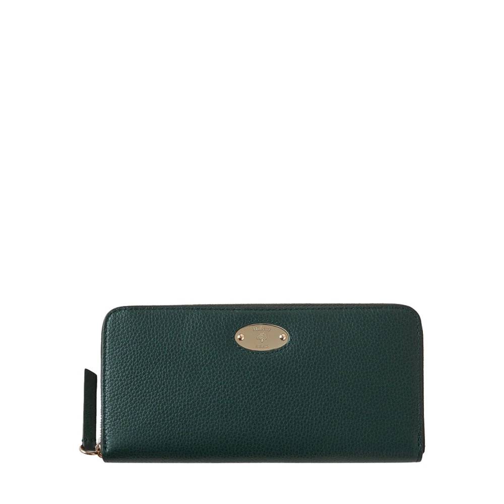 Mulberry Rl5676-205Q633 Lille Klassisk Grain Wallet - Accessories - Dame - Grøn - ONE SIZE - Uld