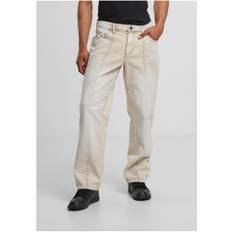 UC Men UC Wide Leg Denim With Dividing Seams Beige / 42 Jeans