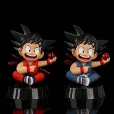 Cartoon Anime Figure Dragon Ball Z Children Toys Doll baby Goku Model Accessories Children's Toy Gift Action Figures blå