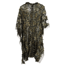 Mackenzie Syringa Camo Leaf Poncho, kamouflageponcho