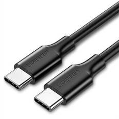 UGREEN 0,5 m USB C till Type-C höghastighetskabel för dataöverföring PD 60W QC3.0 Snabbladdning