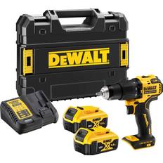 DEWALT kulfri slagboremaskine 18V 2x 4.0 AH