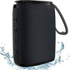 Ipx 7 vattentät bluetooth-högtalare, basspal h3 bärbar trådlös högtalare rik bas hd stereoljud, dusch tws högtalare utomhus - Mörk