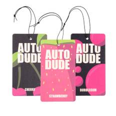 Doftare Autodude Air Freshener, Alla tre dofter