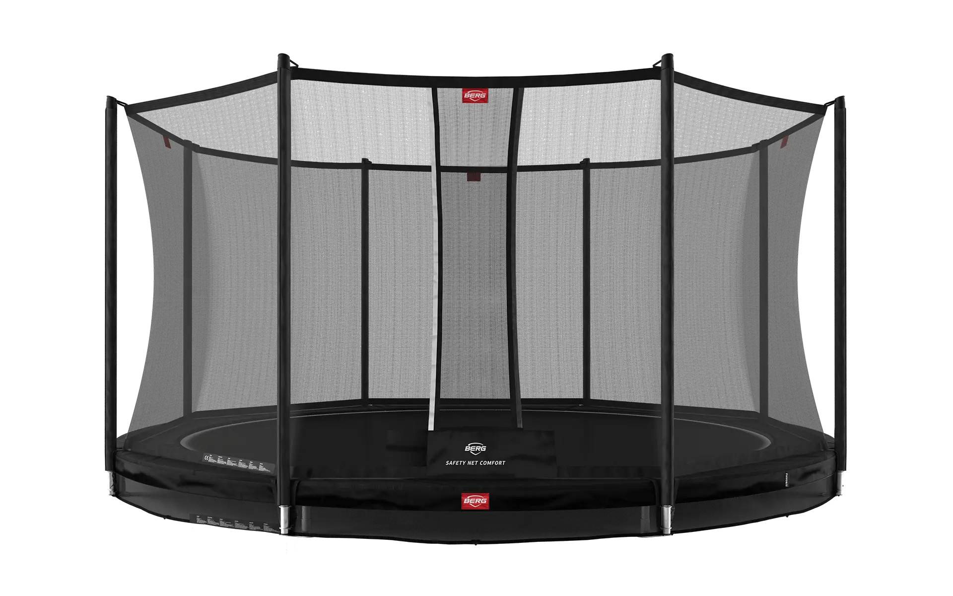 ERG Favorit InGround 430 Sort + Safety Net Comfort (35.14.96.04) - Fri fragt og klar til levering - Prismatch