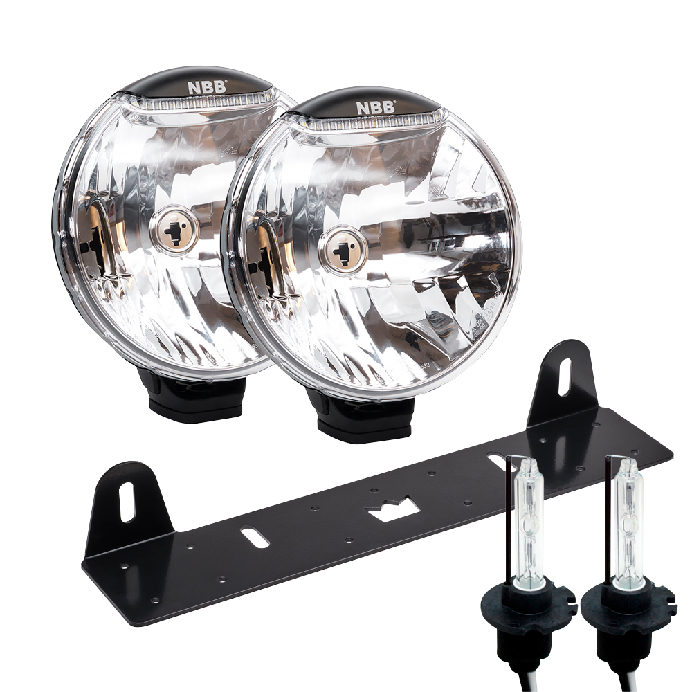 2-PACK Extraljus NBB Alpha 225 60W Xenon