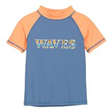 Color Kids Badtröja - Coronet Blue - Color Kids - 6 år (116) - Badkläder