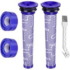 Dyson V7/V8 filtersæt – kompatibelt tilbehør, HEPA.