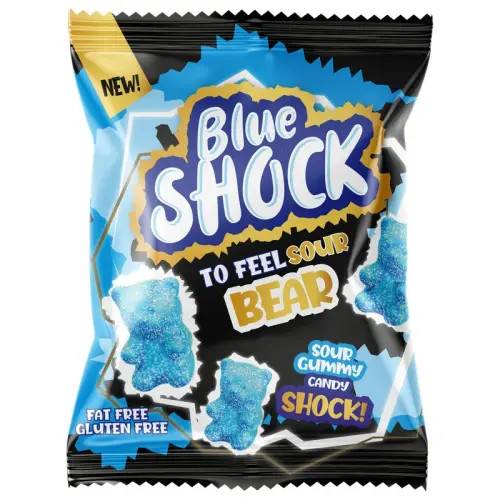 Blue Shock Sour Bear 80g