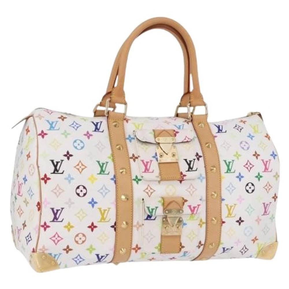 Louis Vuitton Vintage Pre-owned Vintage Monogram Multicolor Boston Bag - Vintage - Dame - Flerfarvet - ONE SIZE - Uld