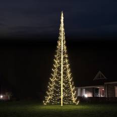 Starlight lyskæde, flagstang, 8 m, 2000LED, blink