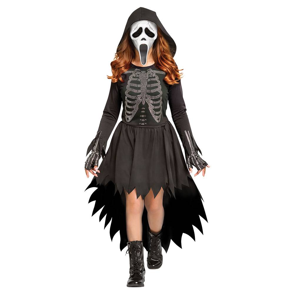 Ghost Face® Skeletkjole 12-14 år