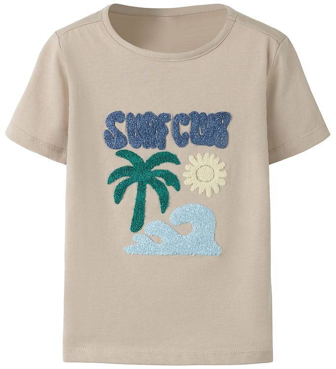 Name It T-shirt - NmmFiklan - Peyote - Name It - 6 år (116) - T-shirt