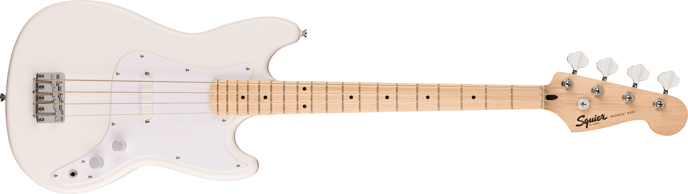 Squier Sonic Bronco Bass, Laurel Fingerboard - Arctic White