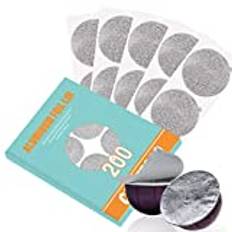 CAPMESSO Aluminiumfolie tätningslock kompatibel med Vertuoline kapslar 64 mm (200/paket)