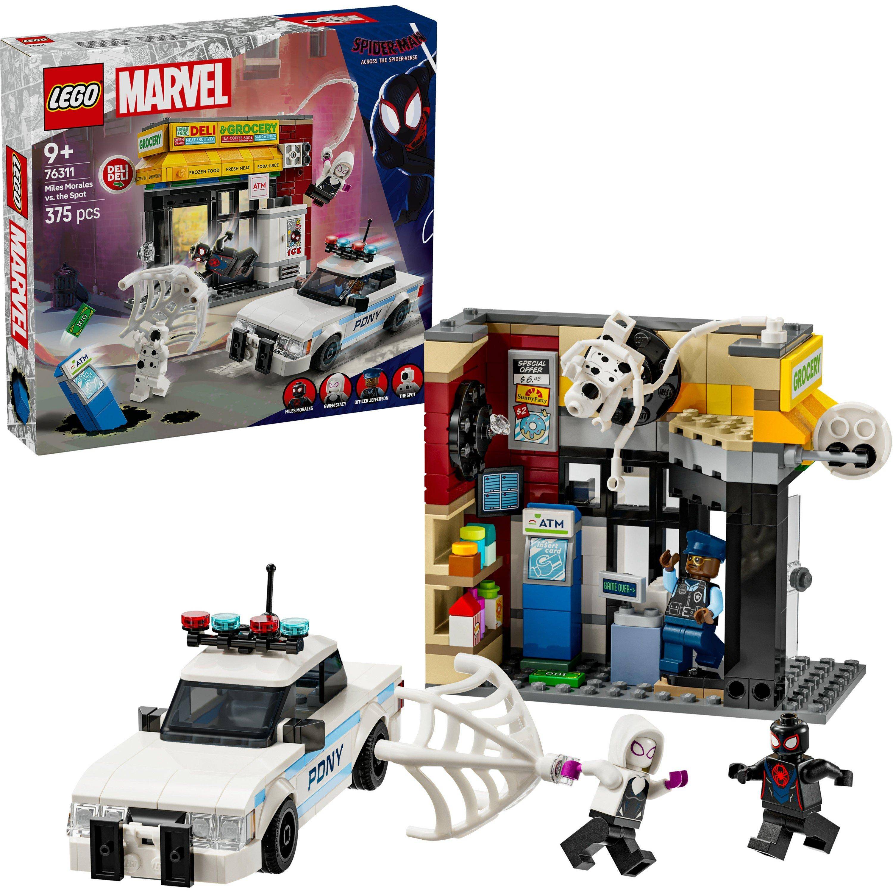 Lego Marvel Spider-Verse: Miles Morales Vs. The Spot 76311