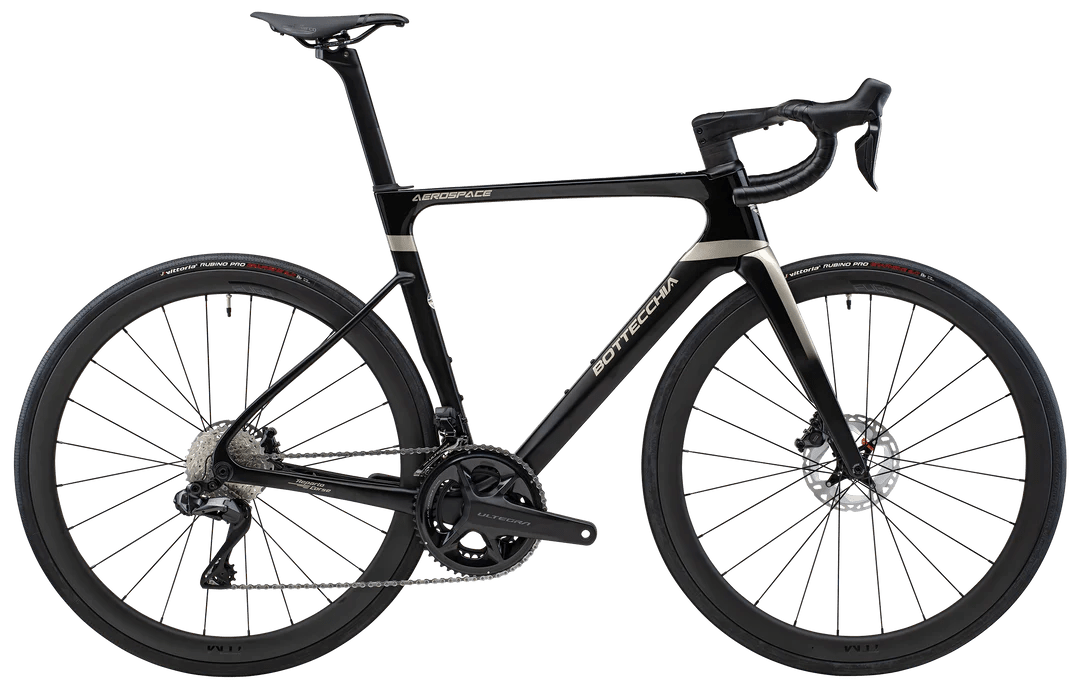 Bottecchia Aerospace 2025 - Shimano Ultegra Di2 12sp - ITM Carbon 40mm FUGA - 053 / 47 / B1 NERO OPACO E LUCIDO