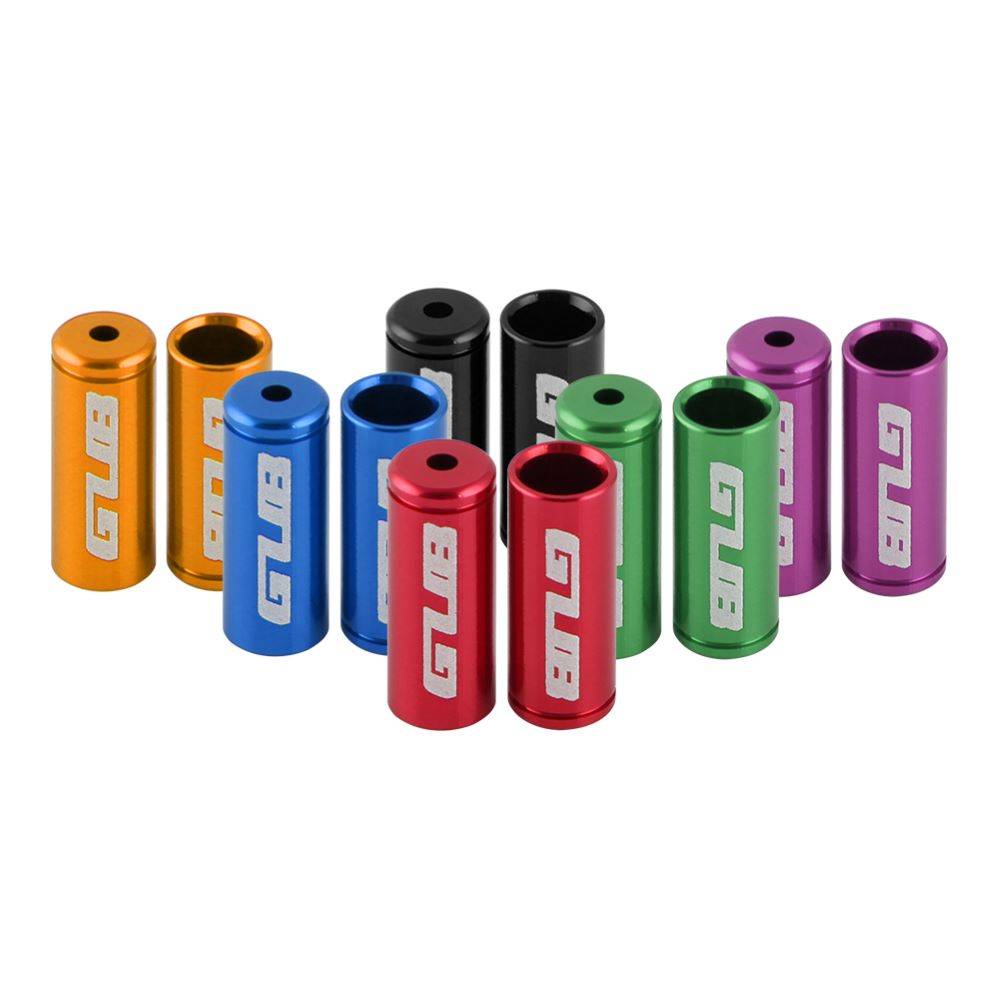 GUB kabel ender - 4 mm. endestop til gearkabel Sort
