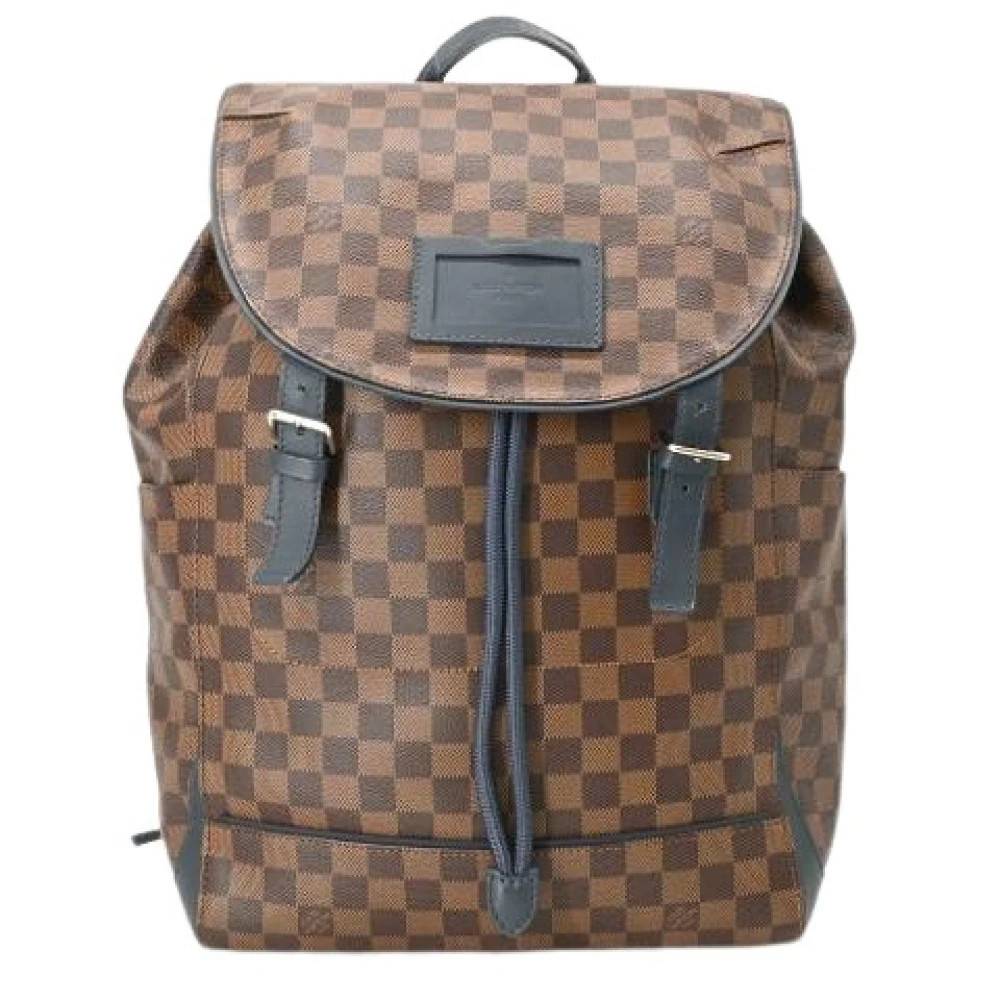 Louis Vuitton Vintage Pre-owned Damier Graphite Rygsæk - Vintage - Dame - Brun - ONE SIZE - Uld