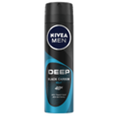 Nivea Men Deep Black Carbon Beat Anti-Transpirant Spray 150ML