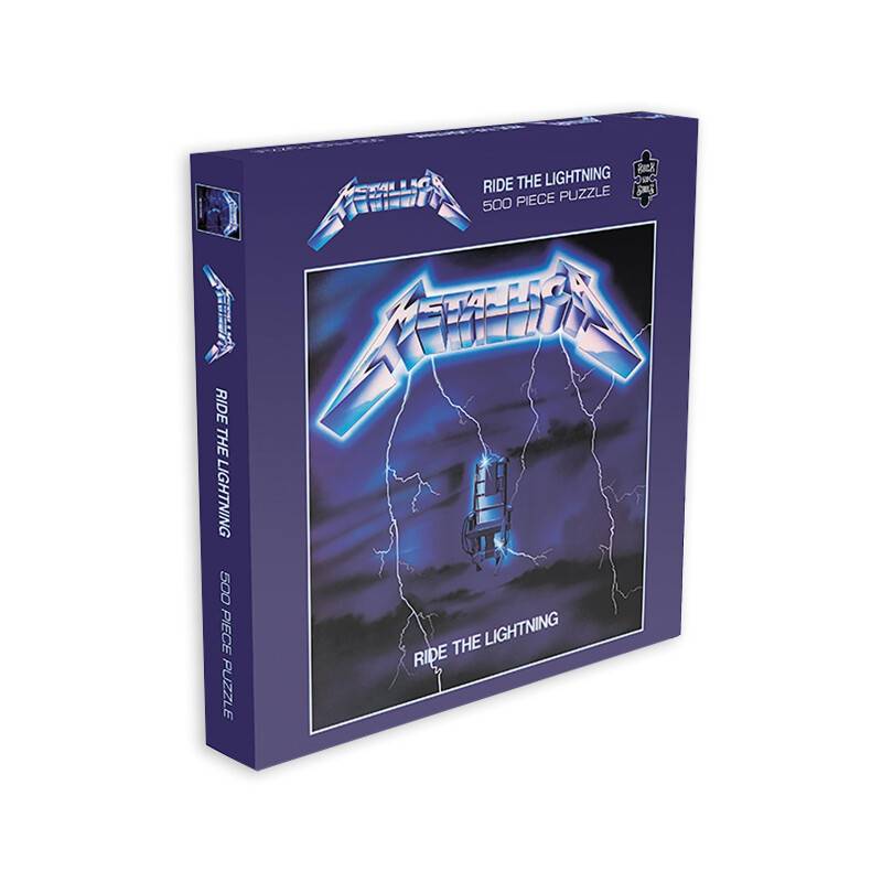 Metallica Ride The Lightning (500 Piece Jigsaw Puzzle)