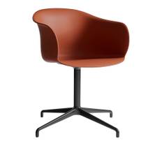 &Tradition - Elefy JH34 - Copper Brown - Black Legs - Matstolar - Jaime Hayón - Röd - Metall/Plast