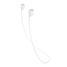 Magnetisk Anti-Mistett Silikone Strap Kabel til Airpods - Hvid