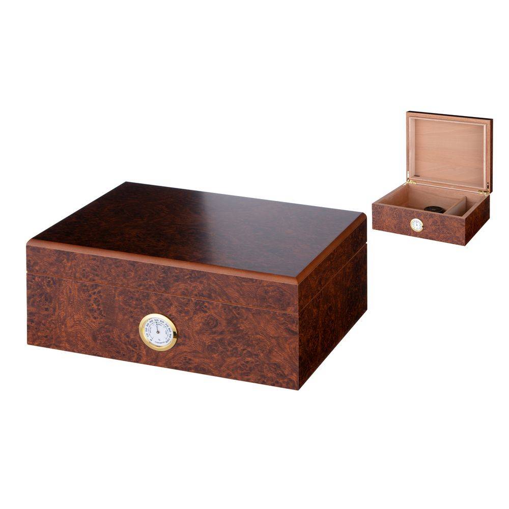Angelo Angelo 30-40 Cigar Humidor i Rod Træ Design