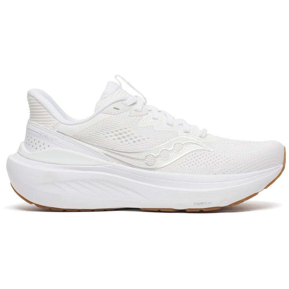 Saucony Echelon 11 Løbesko Dame Bred White Gum - 39