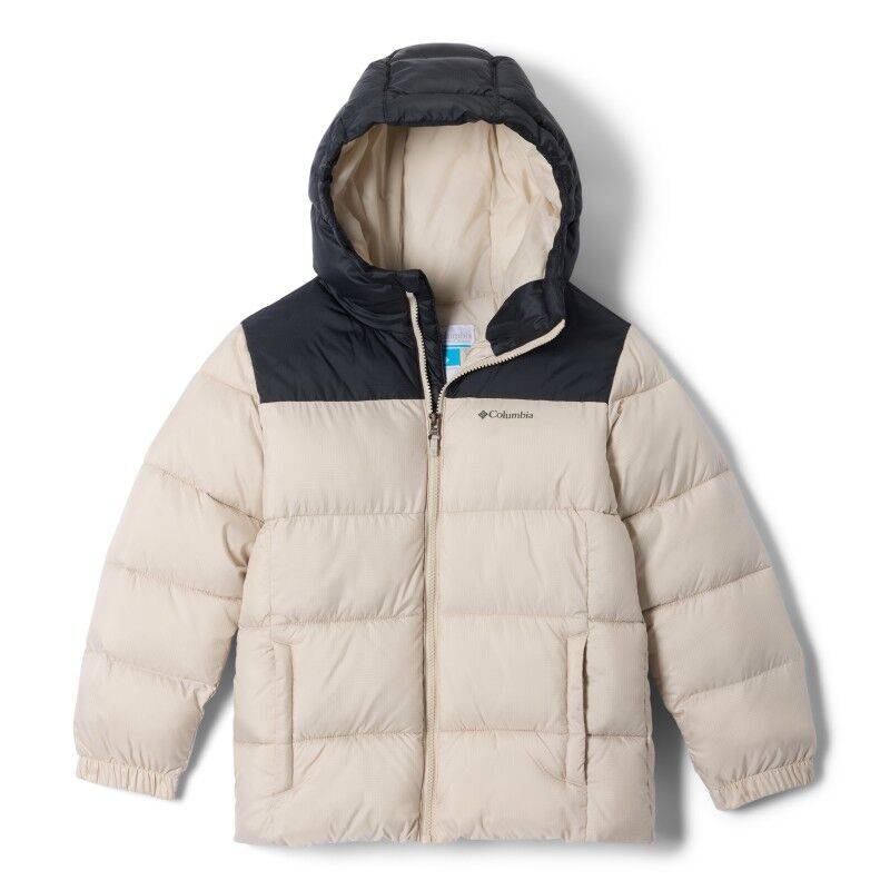 Columbia Puffect™ Hooded Jacket - Syntetjacka - Børn Dark Stone / Black S