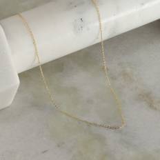 SIMPLE LINK SOLID GOLD CHAIN - 14K - Combined Listing - Sisi Copenhagen