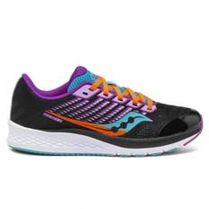 Saucony Ride 13 Junior | Black/pink - Black / 13