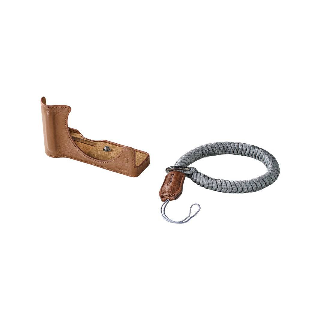Smallrig 5432 Leather Half Case Kit for Canon EOS R50 V Brown